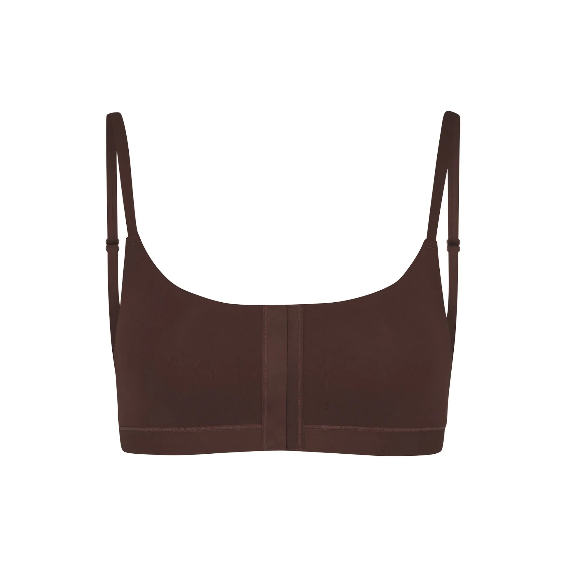 ADAPTIVE FITS EVERYBODY SCOOP BRALETTE | COCOA