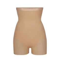 BARELY THERE HIGH-WAISTED SHORTIE | CLAY
