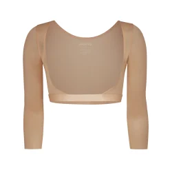 BARELY THERE OPEN BUST ARM SHAPER | CLAY