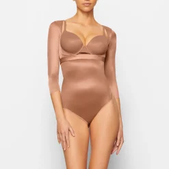 BARELY THERE OPEN BUST ARM SHAPER | SIENNA
