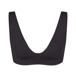 BONDED CORSET PLUNGE BRALETTE | ONYX