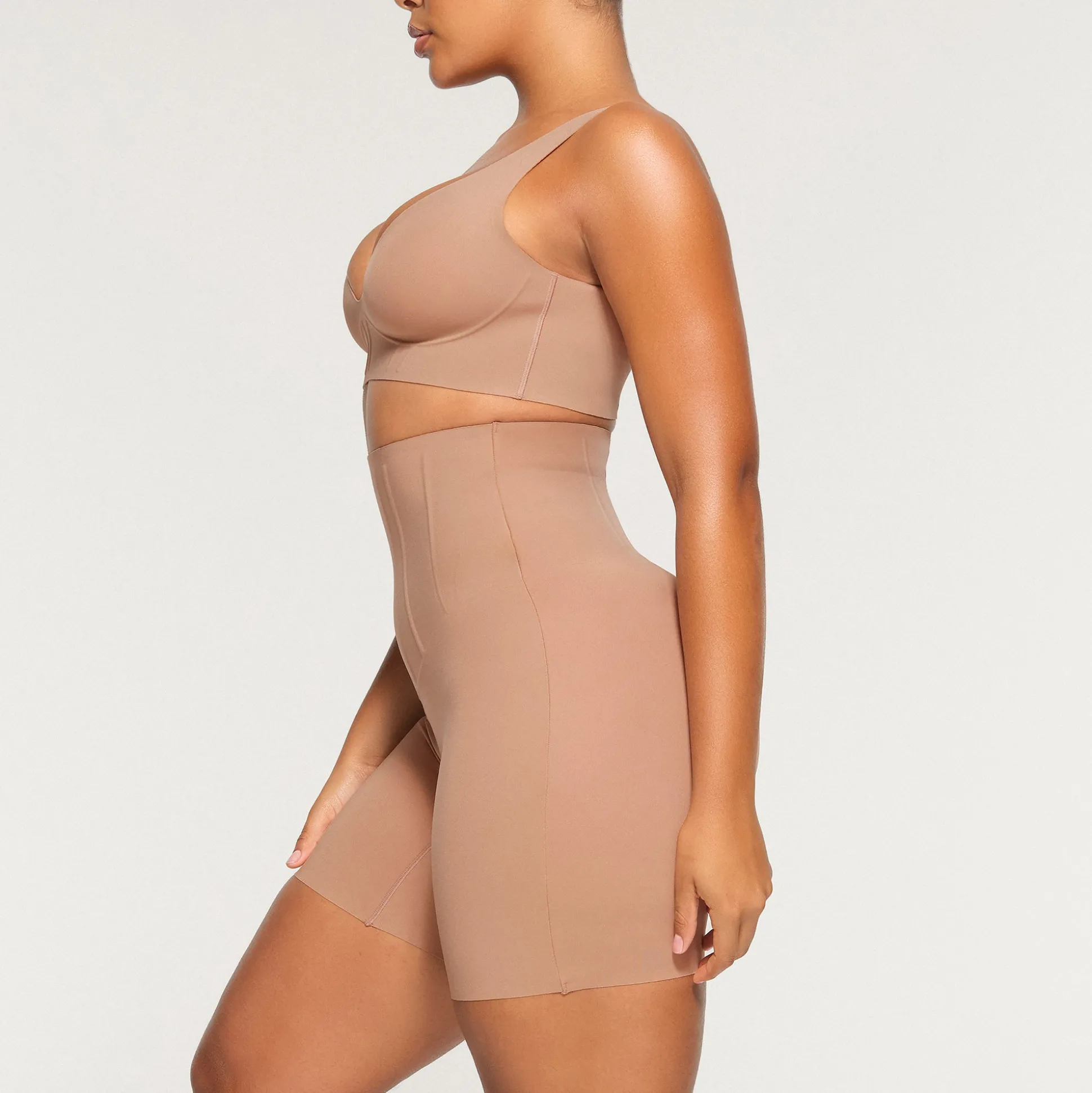 BONDED CORSET PLUNGE BRALETTE | SIENNA