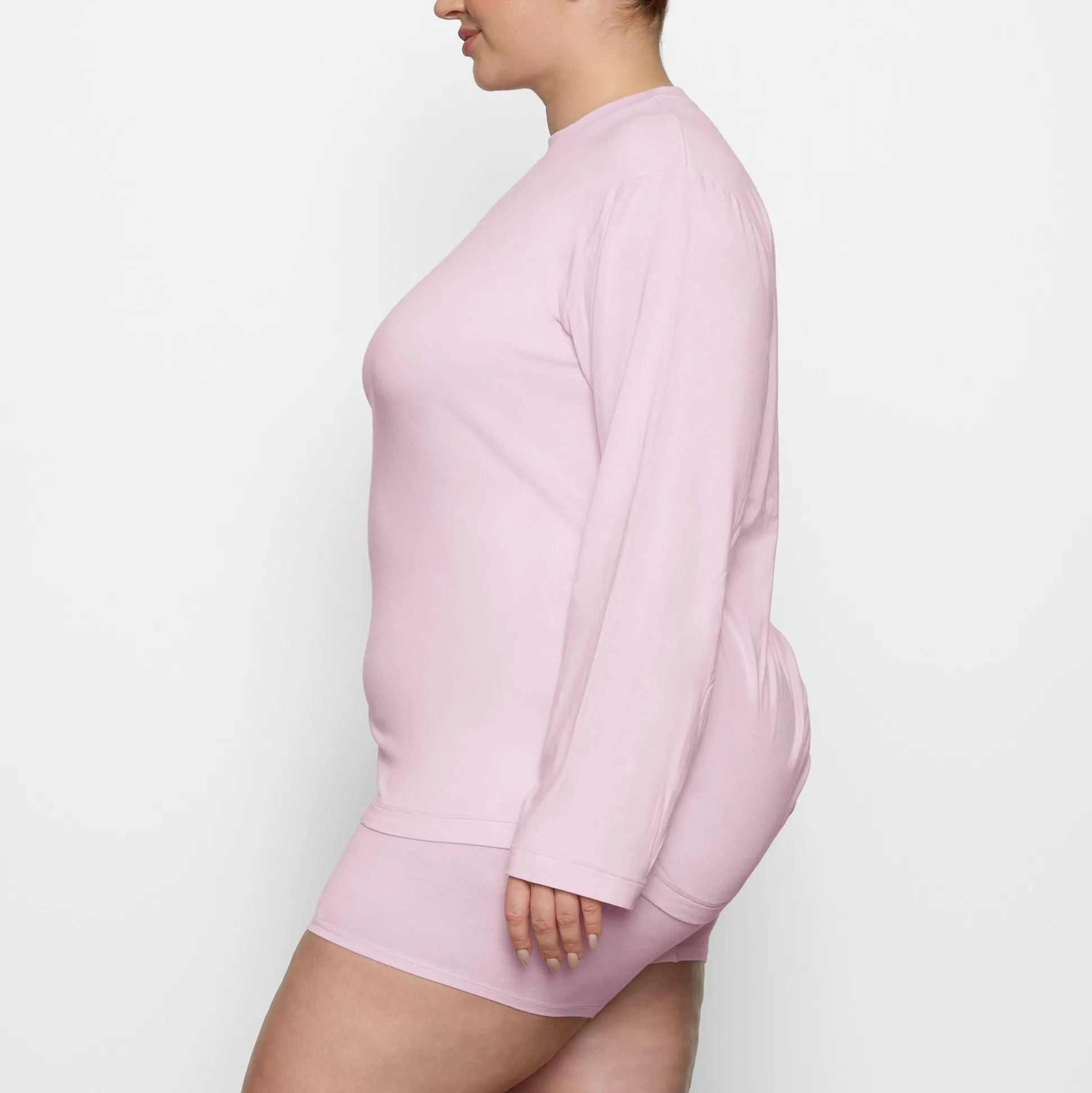 BOYFRIEND LONG SLEEVE T-SHIRT | CHERRY BLOSSOM