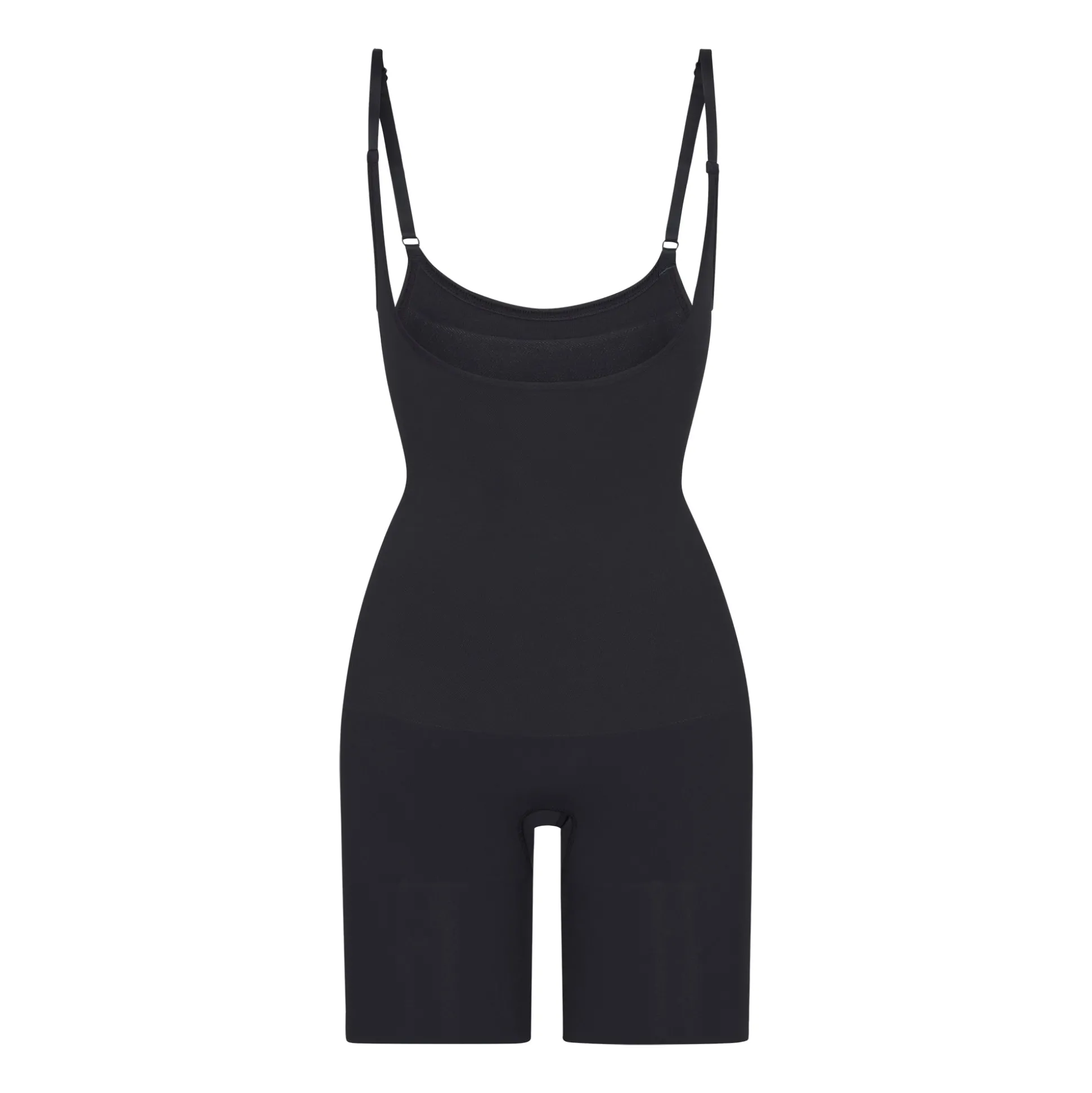BUTT ENHANCING OPEN BUST BODYSUIT | ONYX