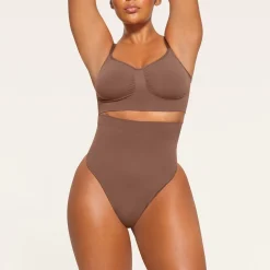 CORE CONTROL HIGH-WAISTED THONG | JASPER