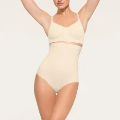 CORE CONTROL HIGH-WAISTED BRIEF | SAND
