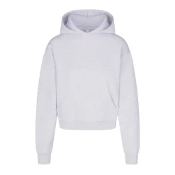 COTTON FLEECE CLASSIC HOODIE | LIGHT HEATHER GREY