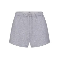 COTTON FLEECE CLASSIC SHORT | HEATHER GREY