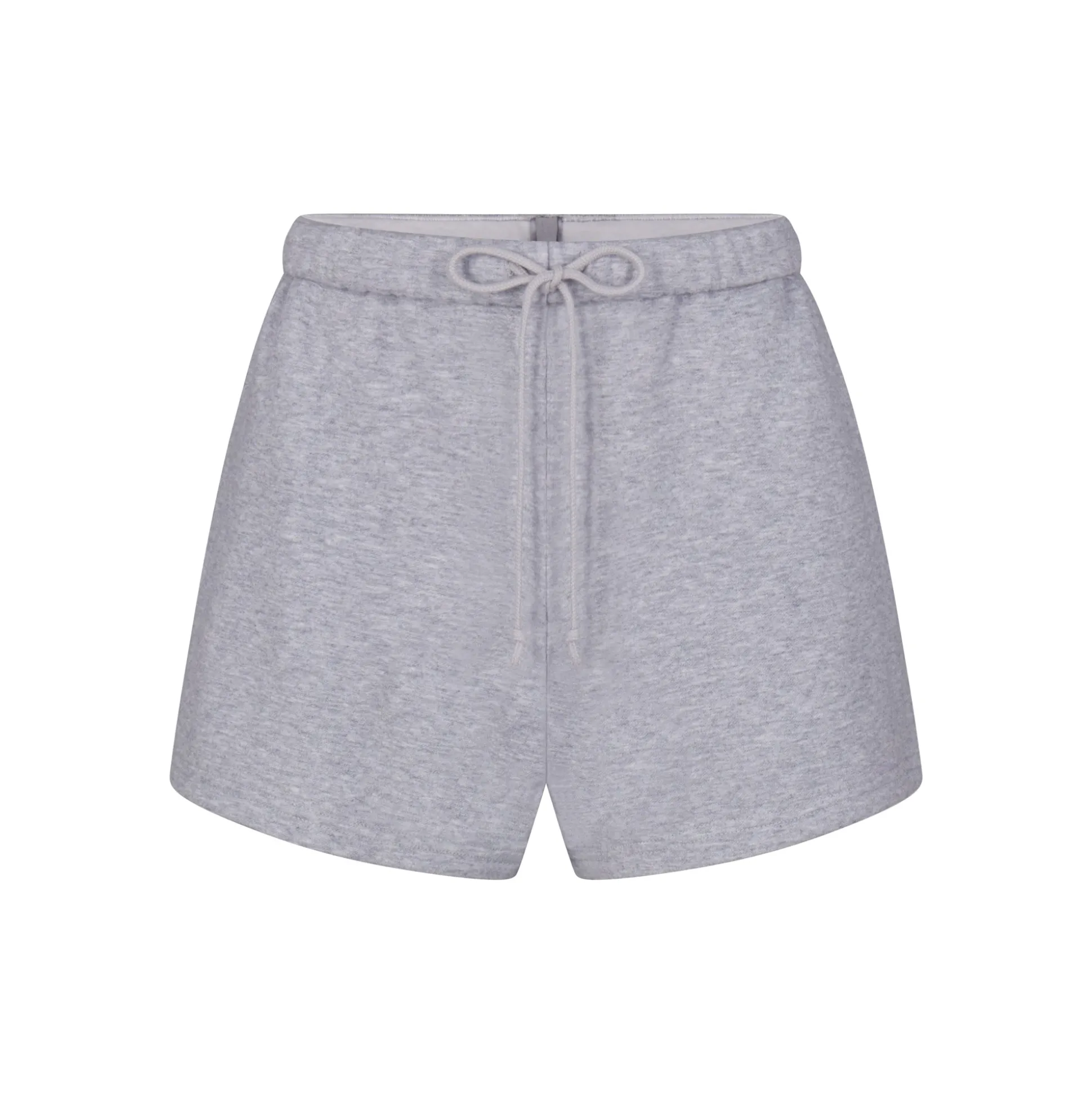 COTTON FLEECE CLASSIC SHORT | HEATHER GREY