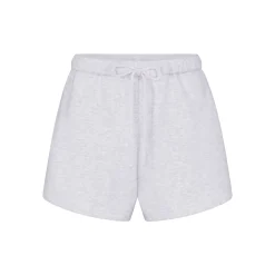 COTTON FLEECE CLASSIC SHORT | LIGHT HEATHER GREY