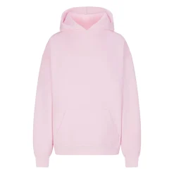 COTTON FLEECE OVERSIZED HOODIE | CHERRY BLOSSOM