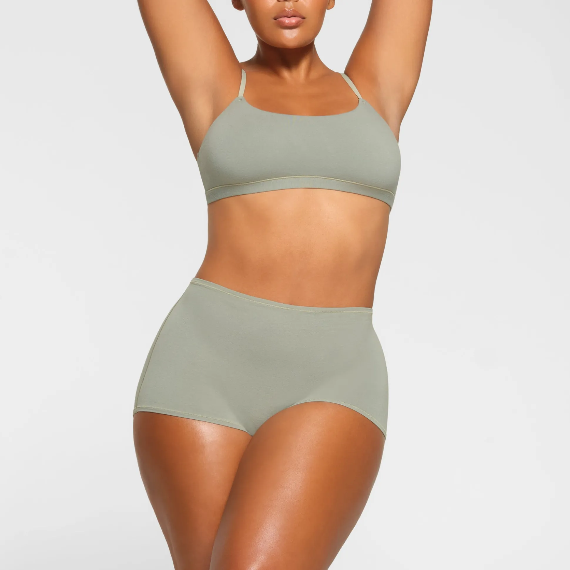 COTTON JERSEY BOY SHORT | MINERAL