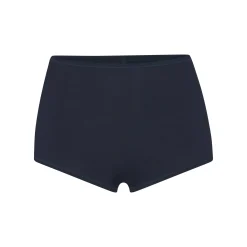COTTON JERSEY BOY SHORT | NAVY