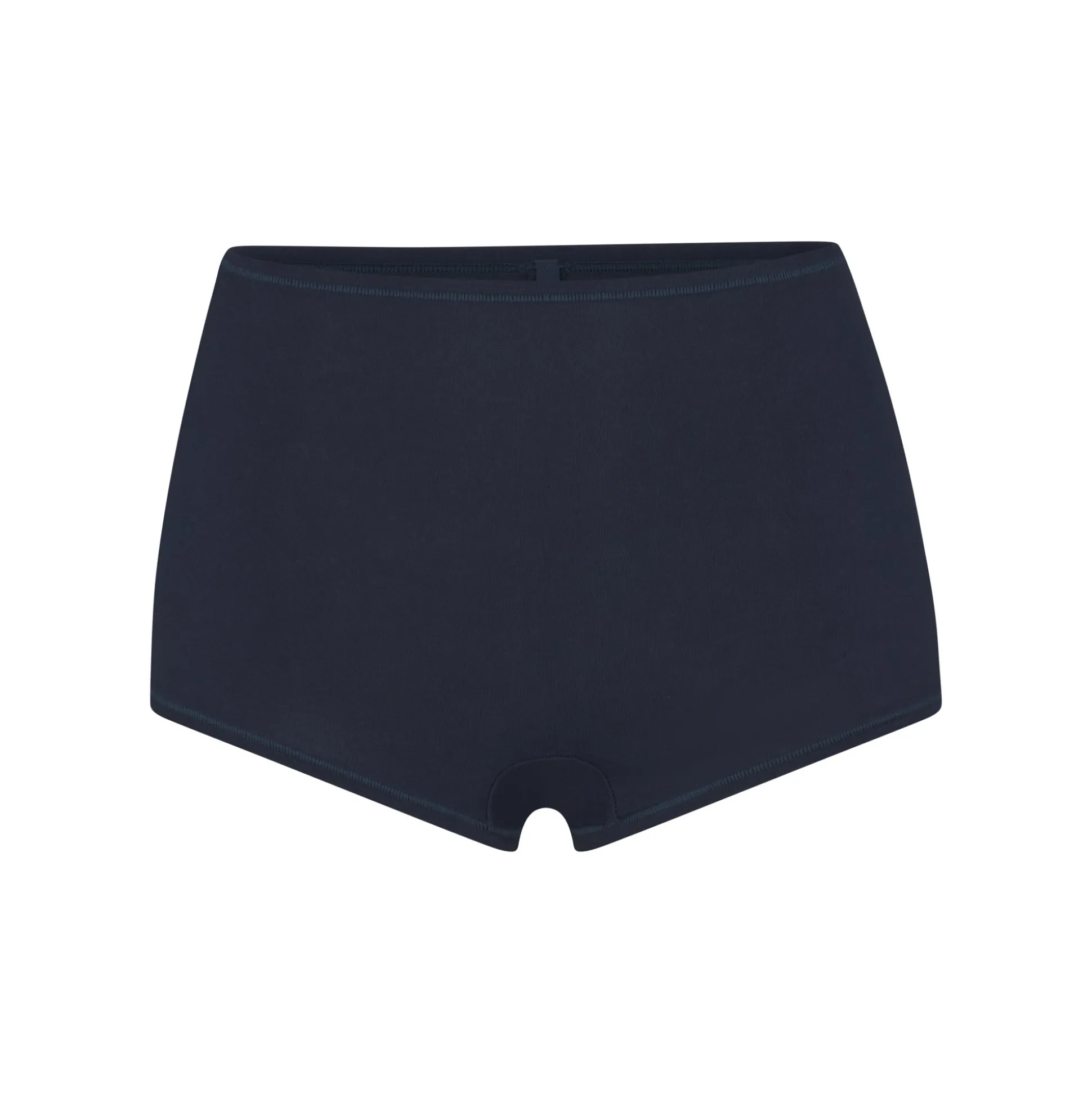 COTTON JERSEY BOY SHORT | NAVY