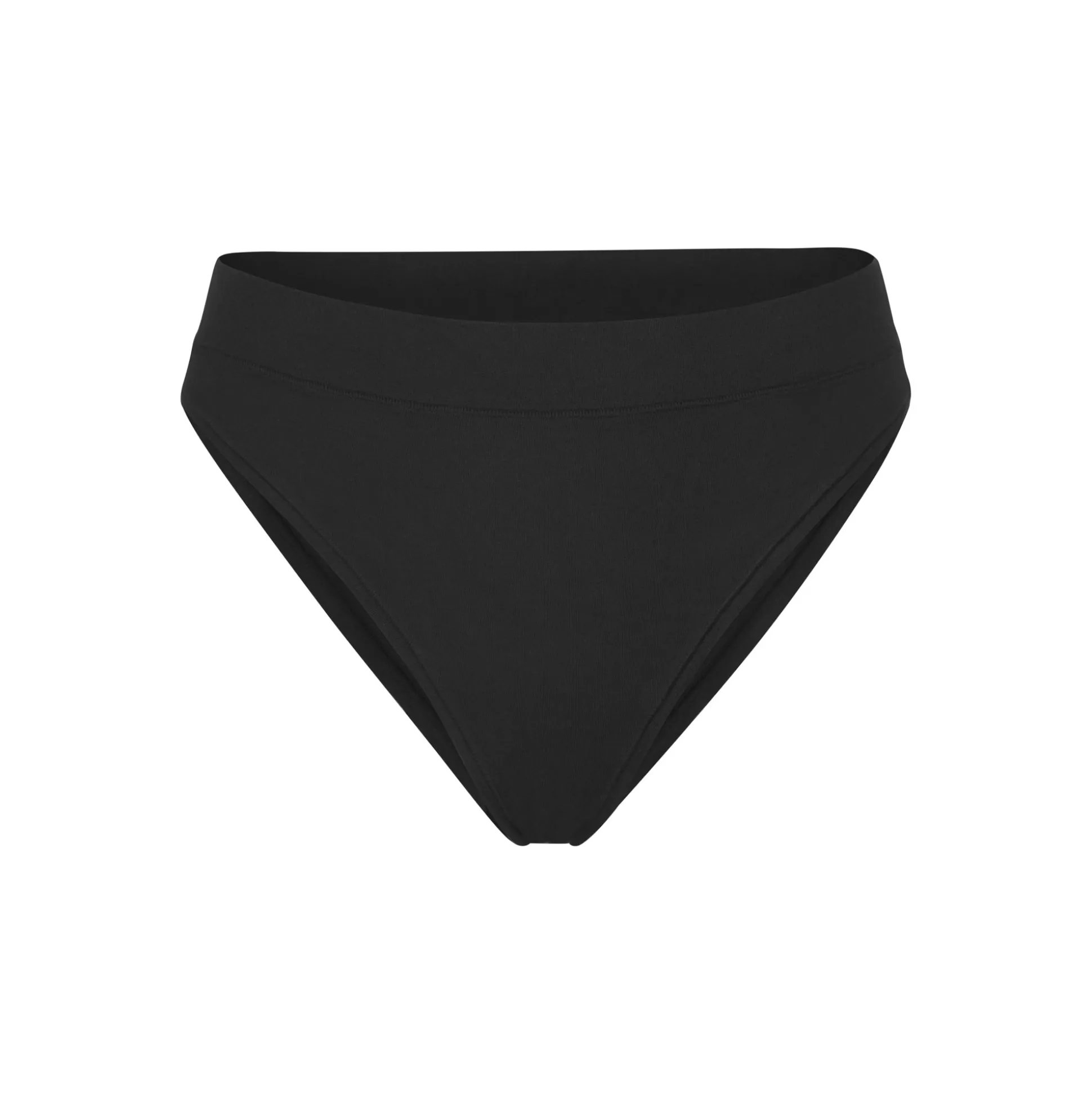 COTTON JERSEY CHEEKY TANGA | SOOT