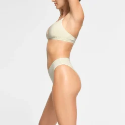 COTTON JERSEY CHEEKY TANGA | BONE