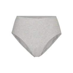 COTTON JERSEY FULL BRIEF | LIGHT HEATHER GREY