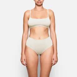 COTTON JERSEY FULL BRIEF 5-PACK | BONE