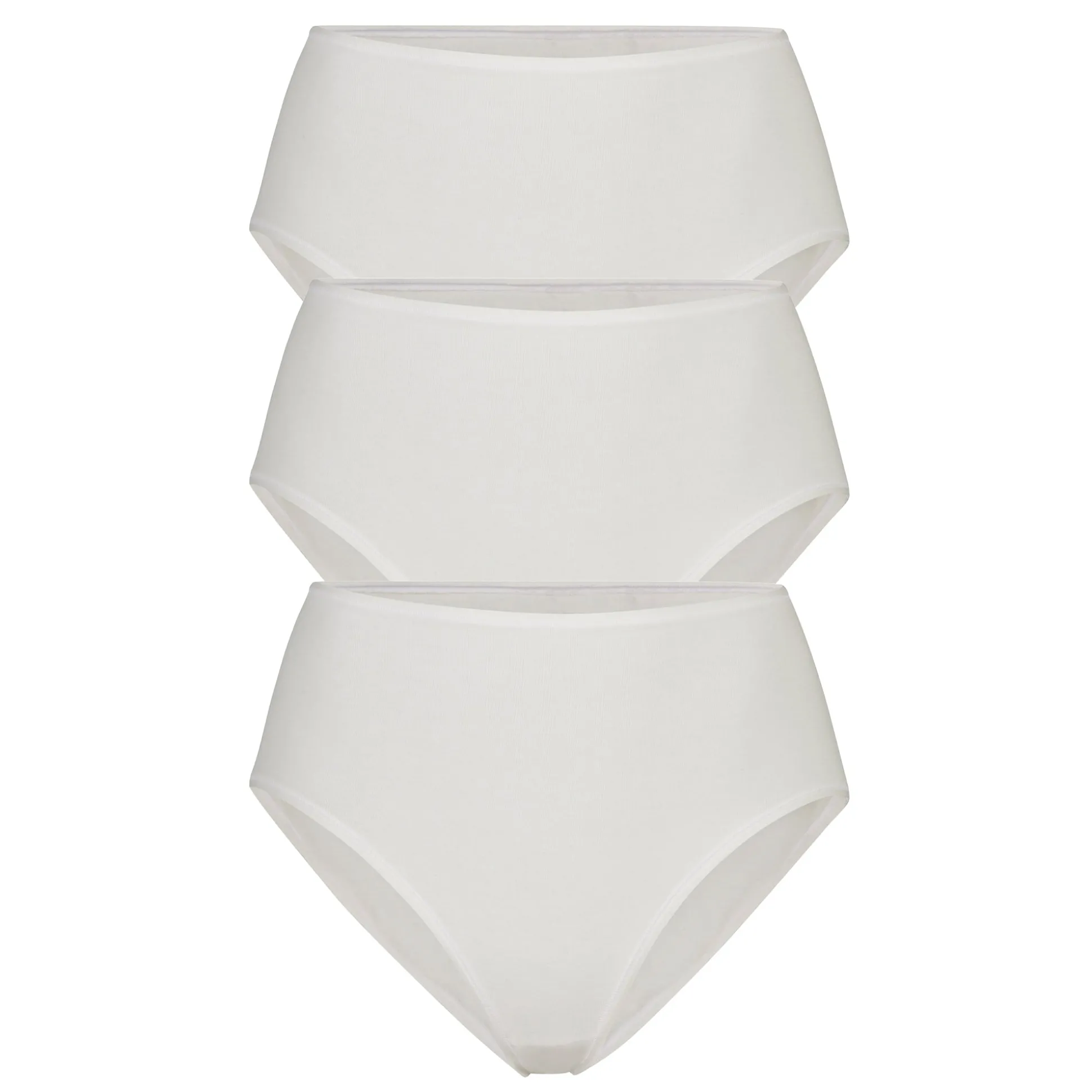 COTTON JERSEY FULL BRIEF 3-PACK | BONE