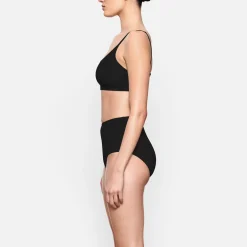 COTTON JERSEY SCOOP BRALETTE | SOOT