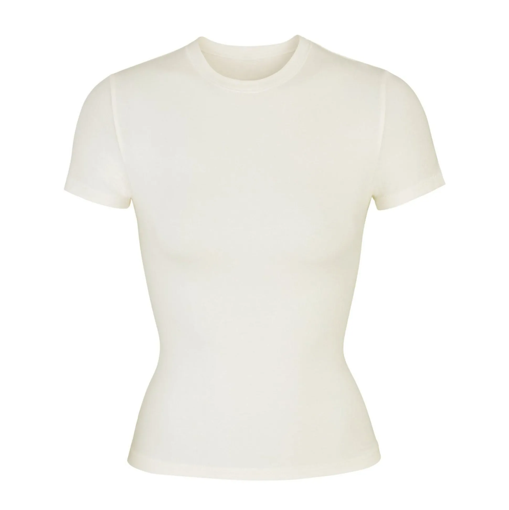 COTTON JERSEY T-SHIRT | BONE