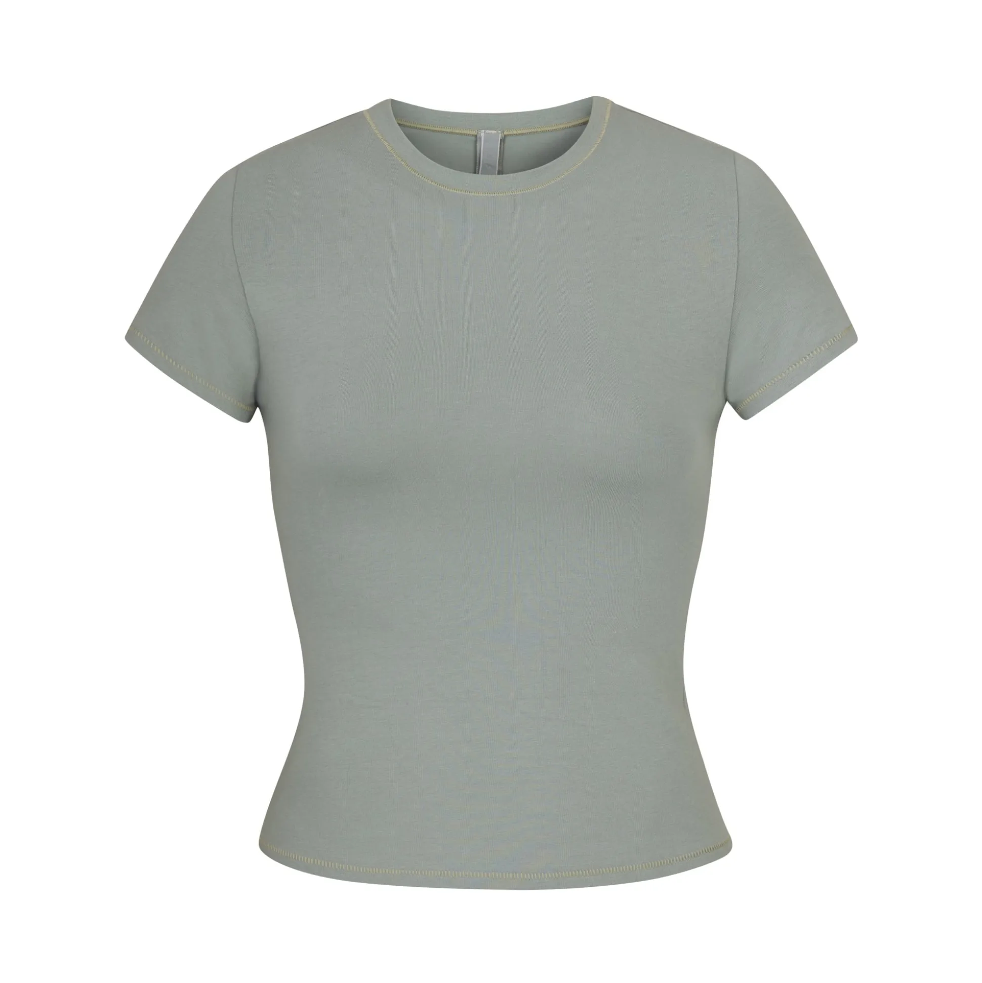 COTTON JERSEY T-SHIRT | MINERAL