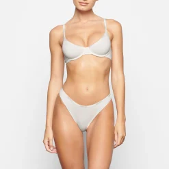 COTTON LOGO DEMI BRA  | MARBLE