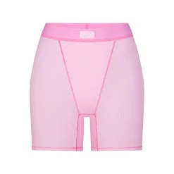 COTTON RIB BOXER | BUBBLE GUM