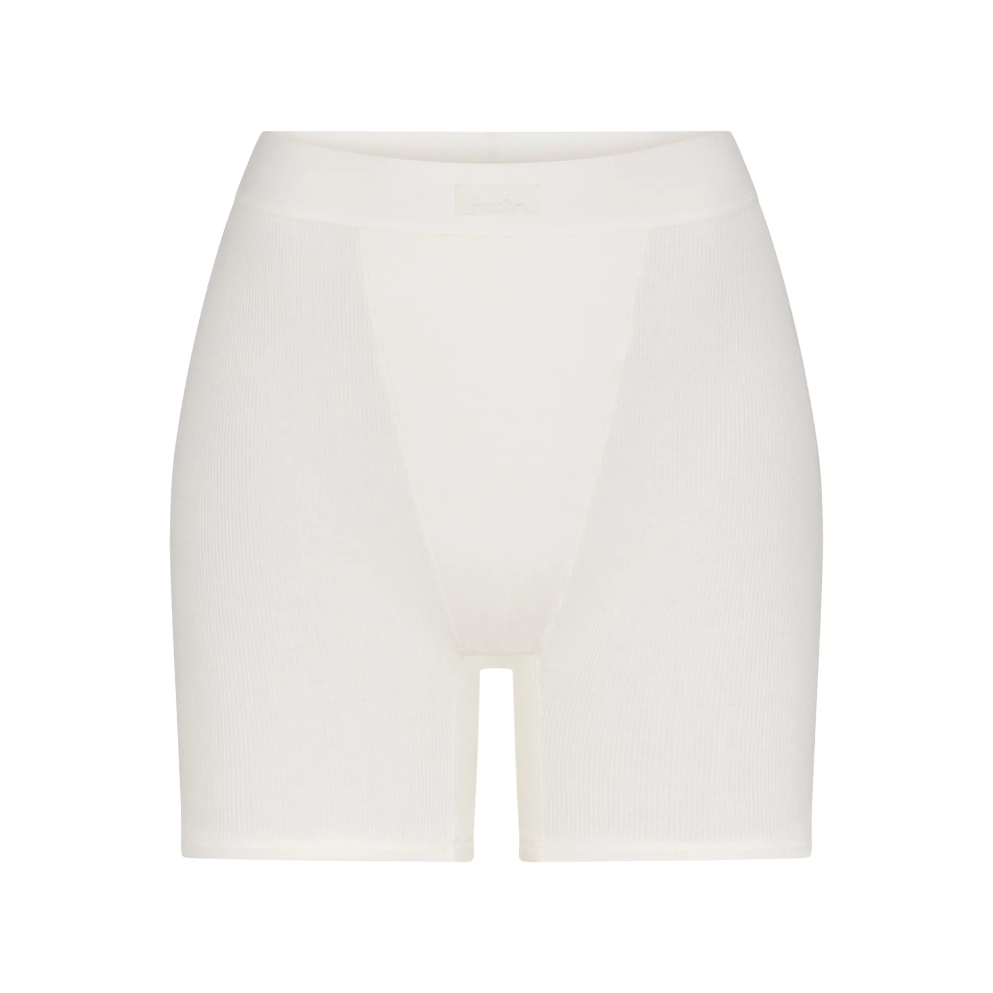 COTTON RIB BOXER | MARBLE