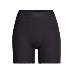 COTTON RIB BOXER | SOOT