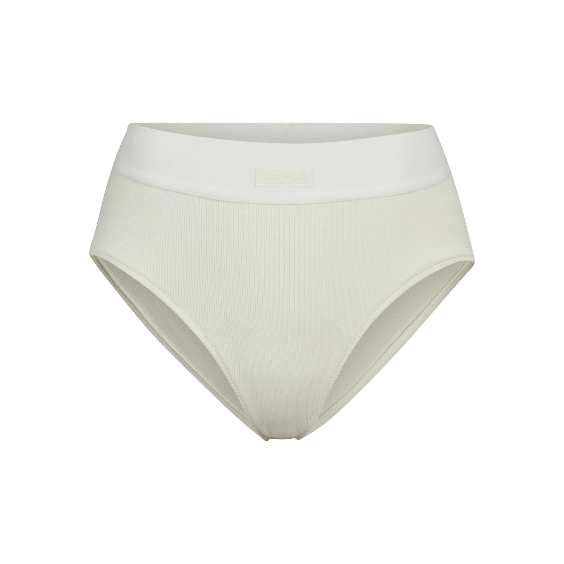 COTTON RIB BRIEF | BONE