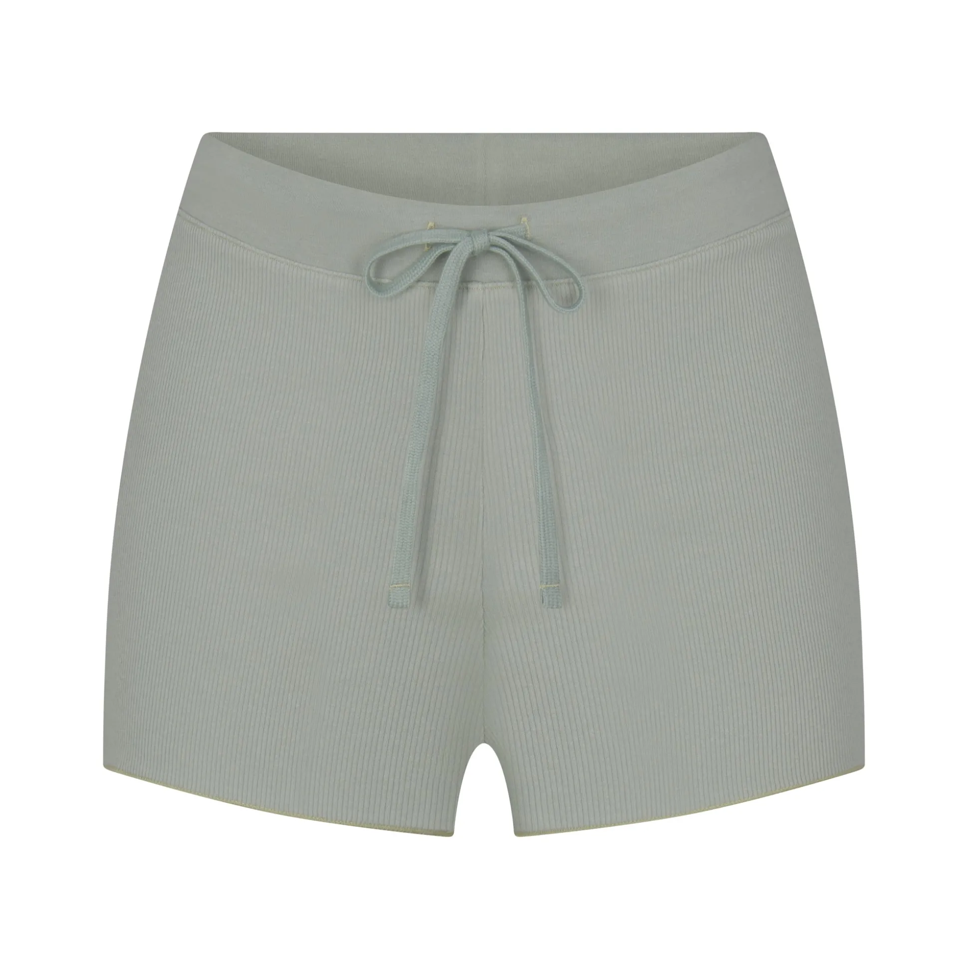 COTTON RIB DRAWSTRING SHORT | MINERAL