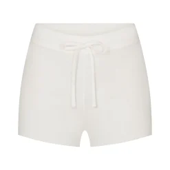 COTTON RIB DRAWSTRING SHORT | MARBLE
