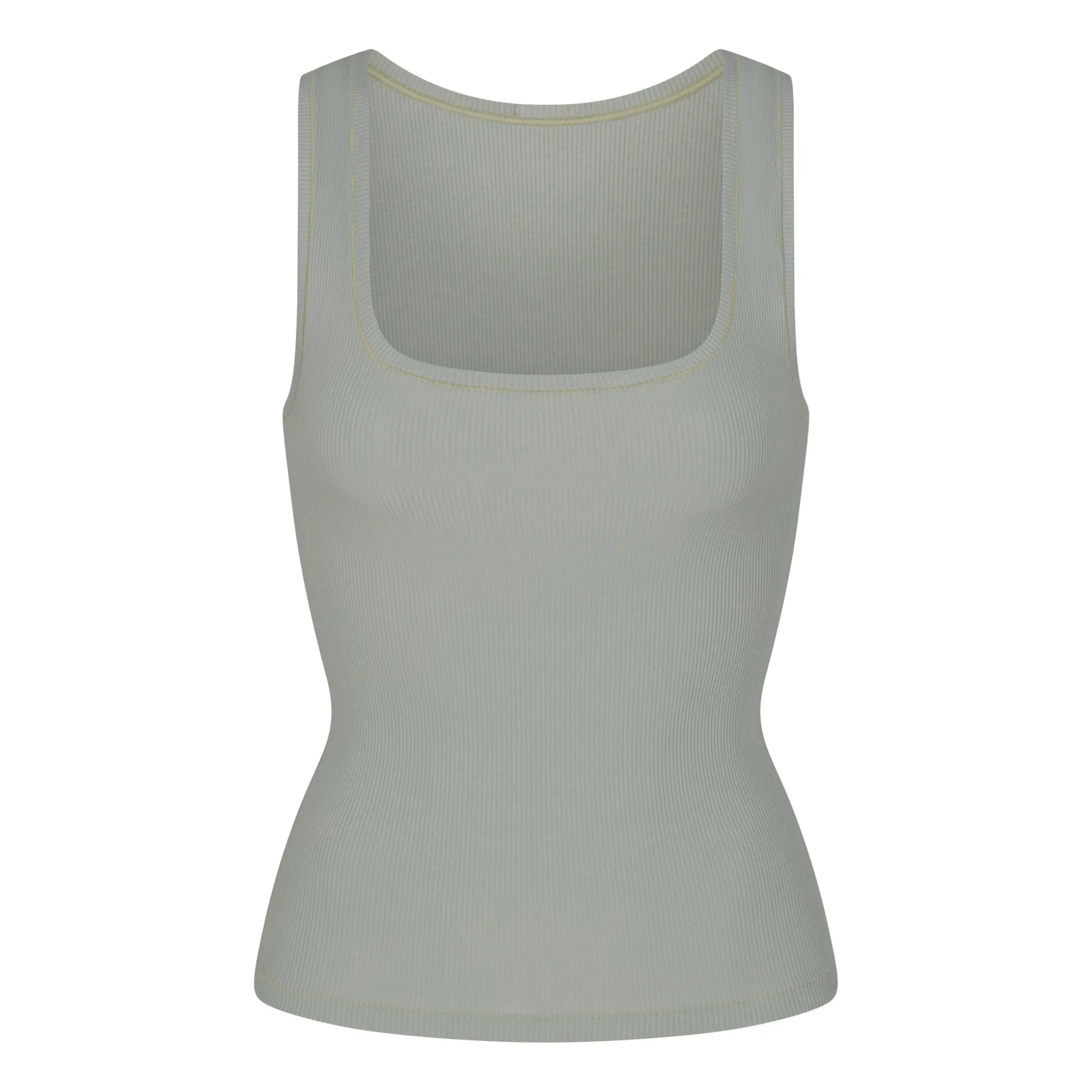 COTTON RIB LONG TANK | MINERAL