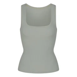 COTTON RIB LONG TANK | MINERAL