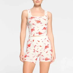 COTTON RIB TANK 3-PACK | HEART AND ARROW MULTI