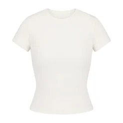 COTTON RIB T-SHIRT | MARBLE