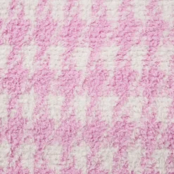COZY KNIT BLANKET | PETAL HOUNDSTOOTH