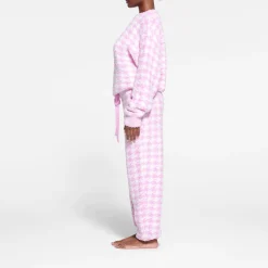 COZY KNIT UNISEX JOGGER | PETAL HOUNDSTOOTH
