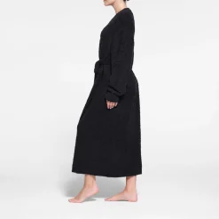 COZY KNIT UNISEX ROBE | ONYX