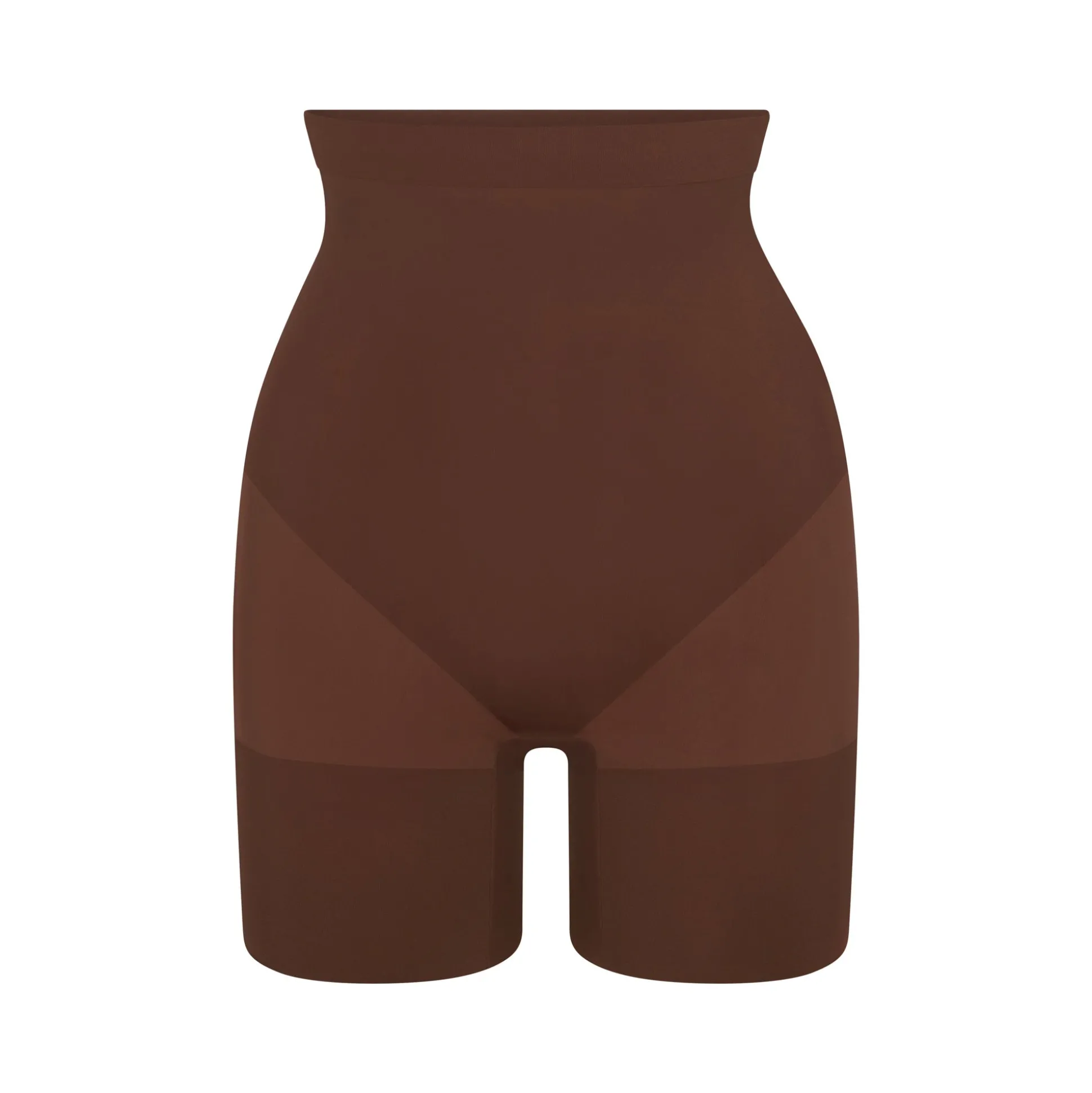 EVERYDAY SCULPT HIGH-WAISTED MID THIGH SHORT | COCOA