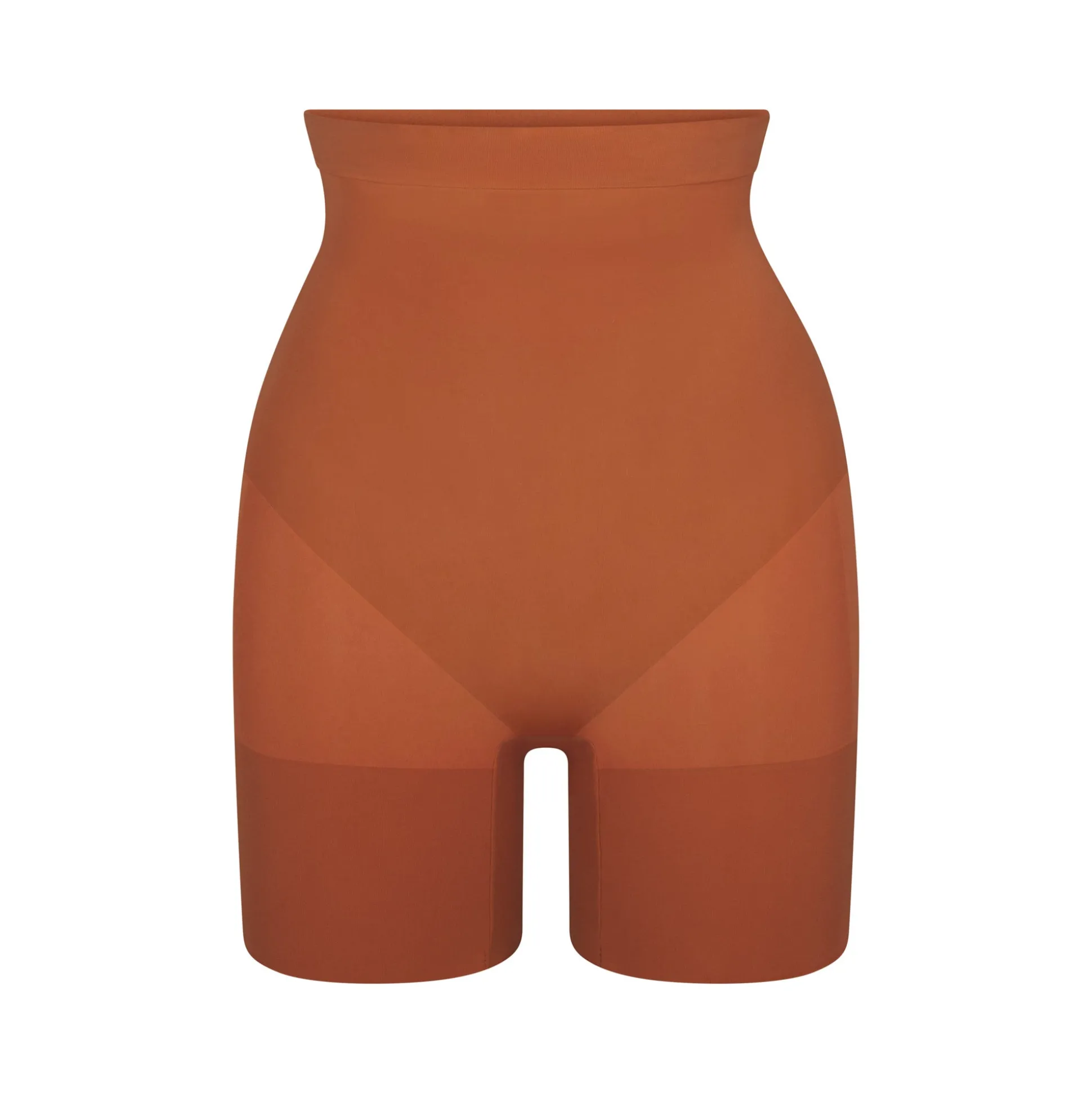 EVERYDAY SCULPT HIGH-WAISTED MID THIGH SHORT | BRONZE
