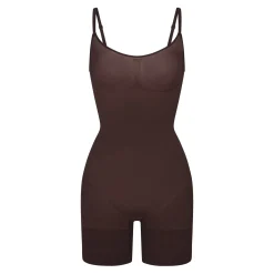 EVERYDAY SCULPT MID THIGH BODYSUIT | ESPRESSO