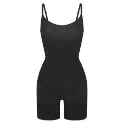 EVERYDAY SCULPT MID THIGH BODYSUIT | ONYX