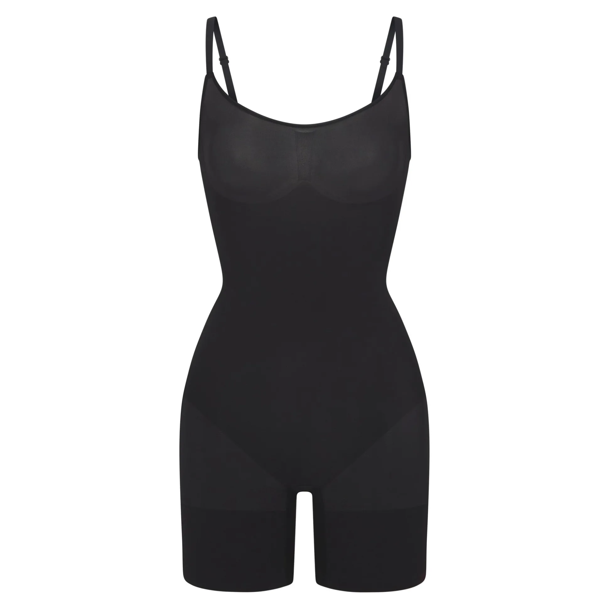 EVERYDAY SCULPT MID THIGH BODYSUIT | ONYX