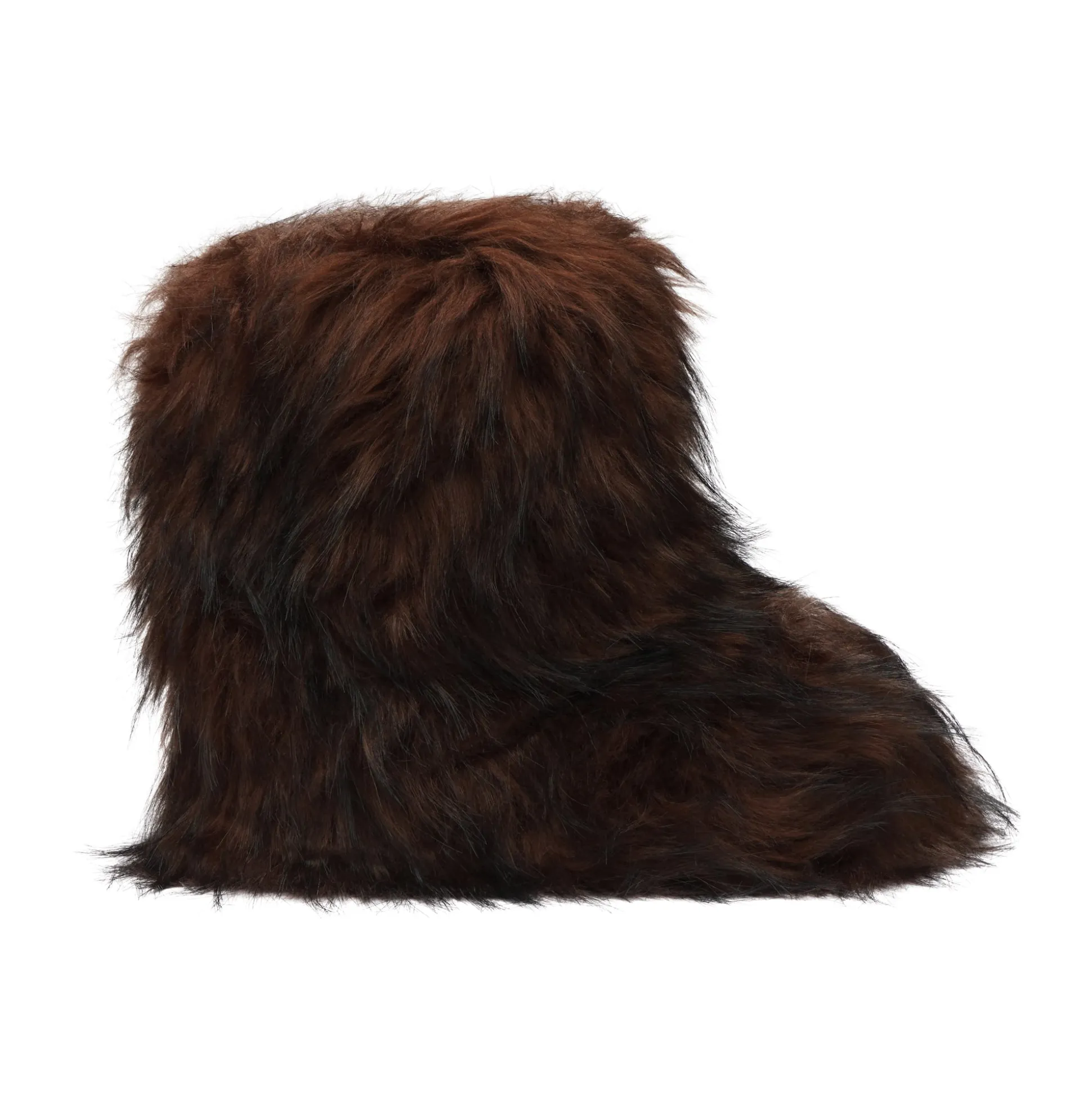 FAUX FUR BOOT | COCOA