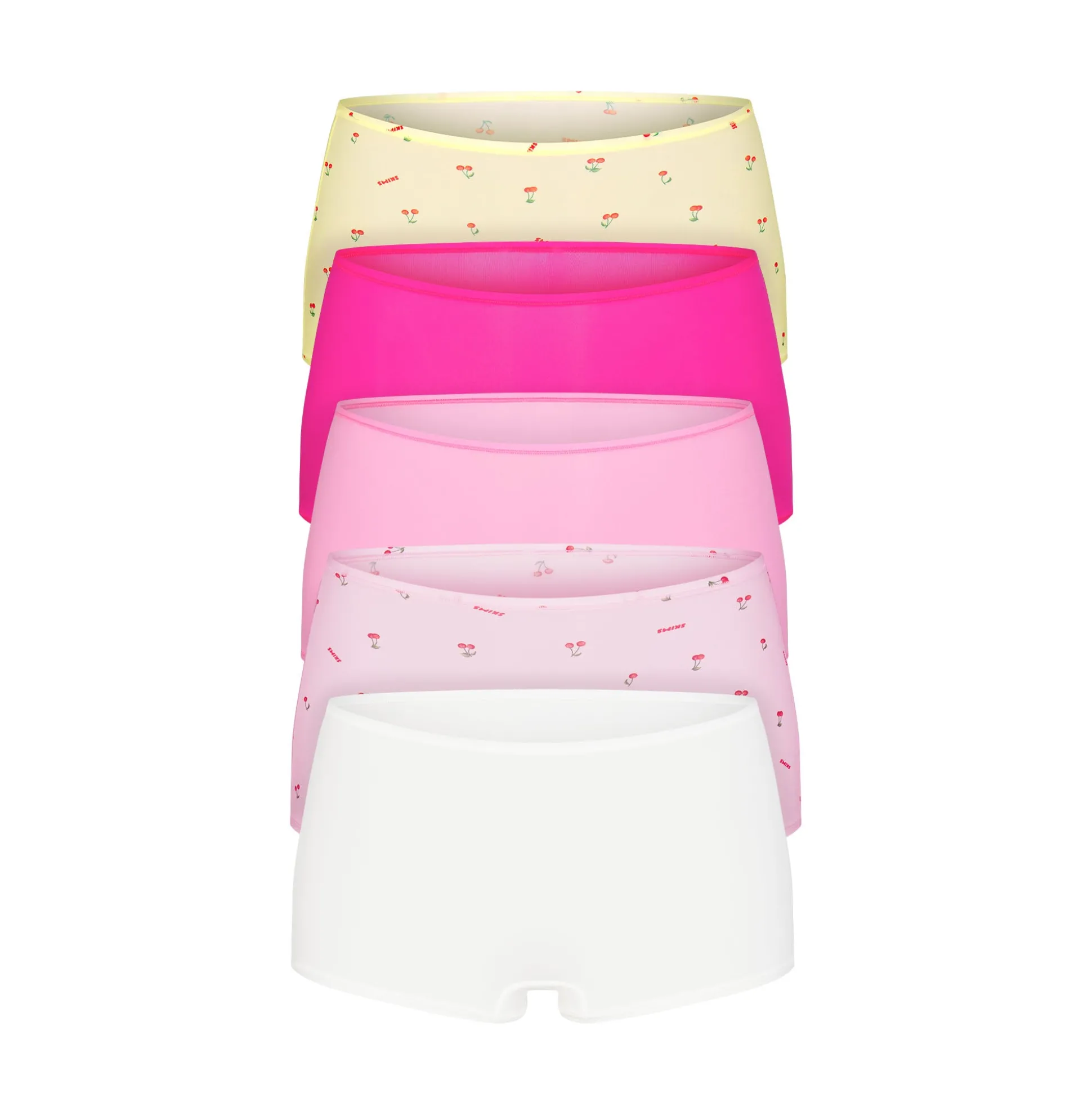 FITS EVERYBODY BOY SHORT 5-PACK | CHERRY PRINT MULTI