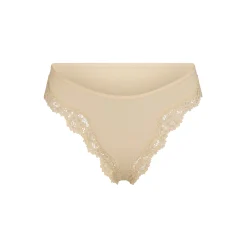 FITS EVERYBODY CORDED LACE TANGA | SAND