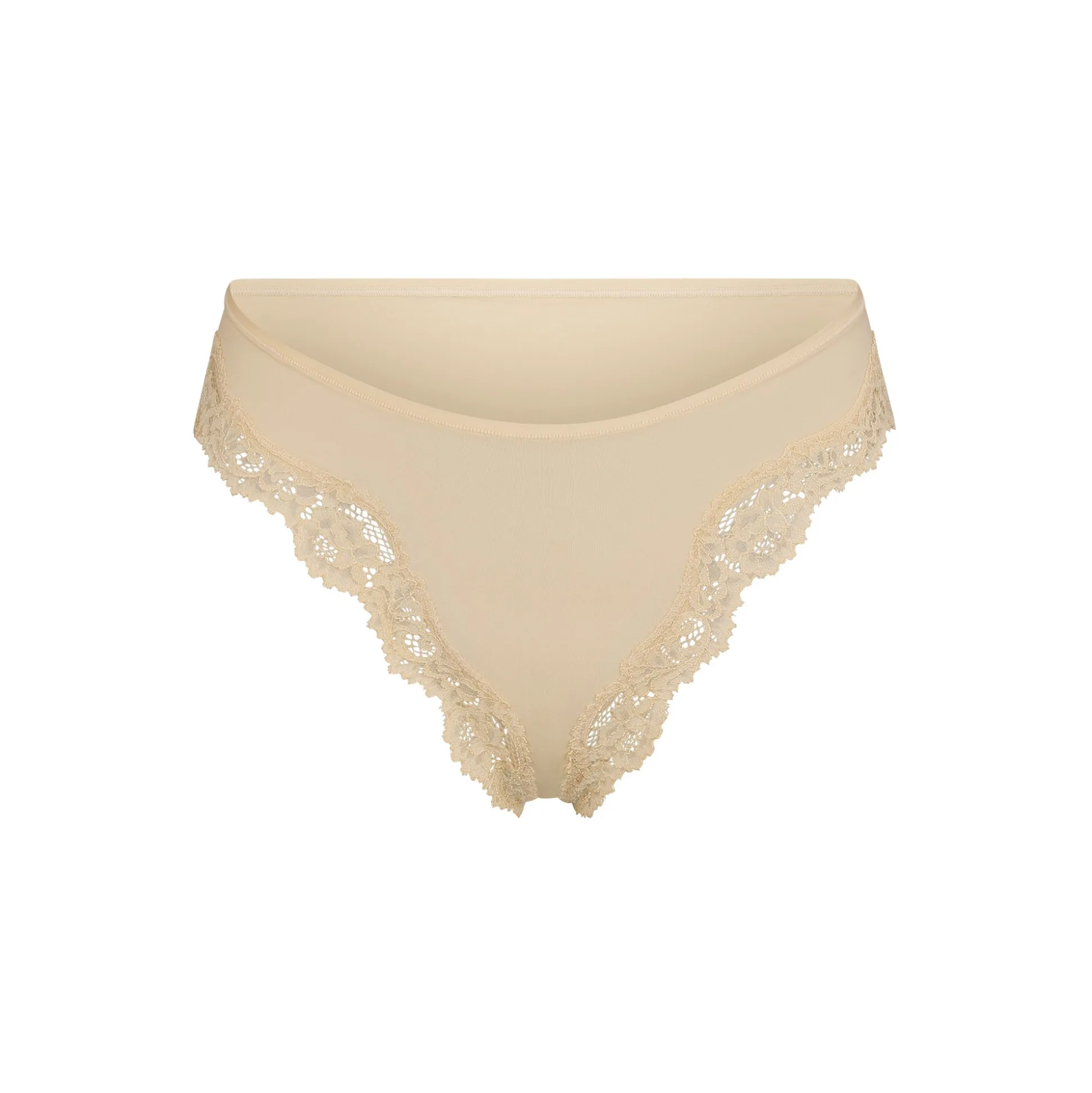 FITS EVERYBODY CORDED LACE TANGA | SAND