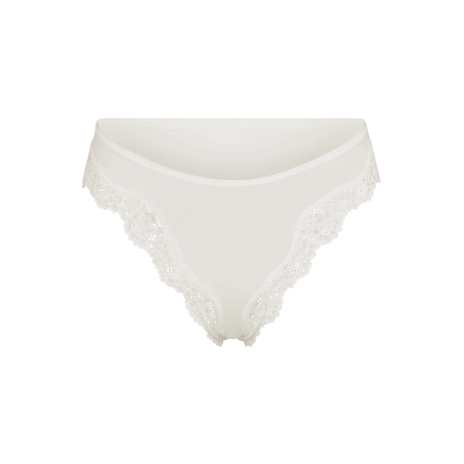 FITS EVERYBODY CORDED LACE TANGA | MARBLE